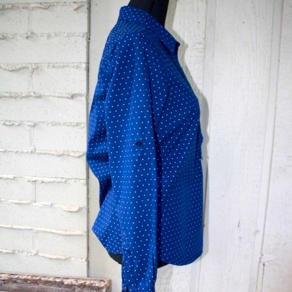 Vineyard Vine Half Button Dress Top - Picture 3 of 5